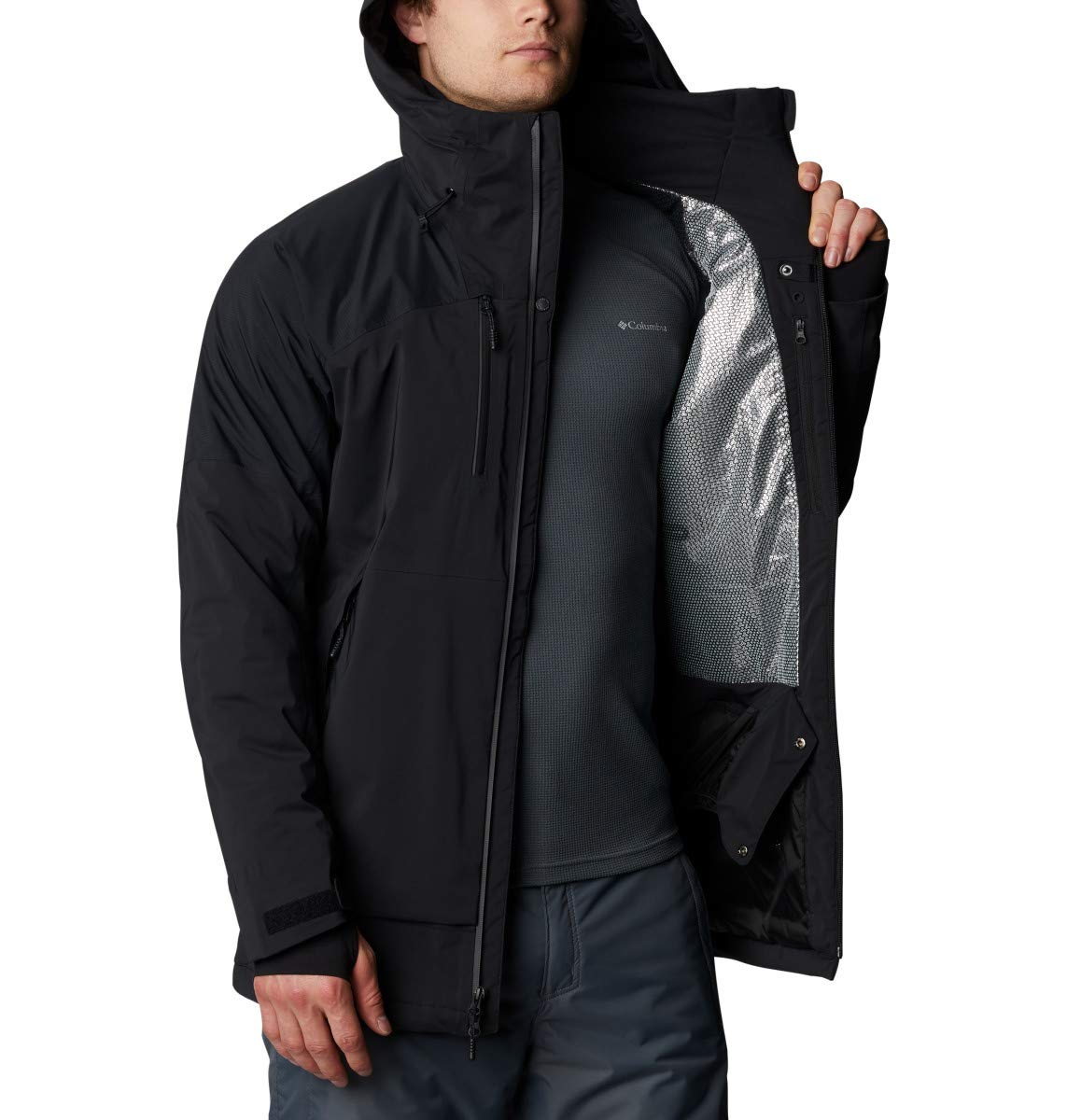 Amazon.com: Columbia Men's Wild Card Jacket Black : Clothing